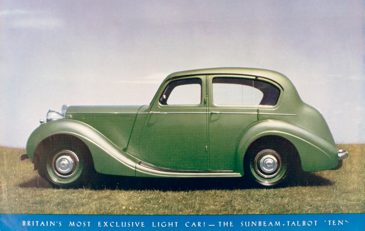 Automobile Sunbeam Talbot Ten da Unbekannt