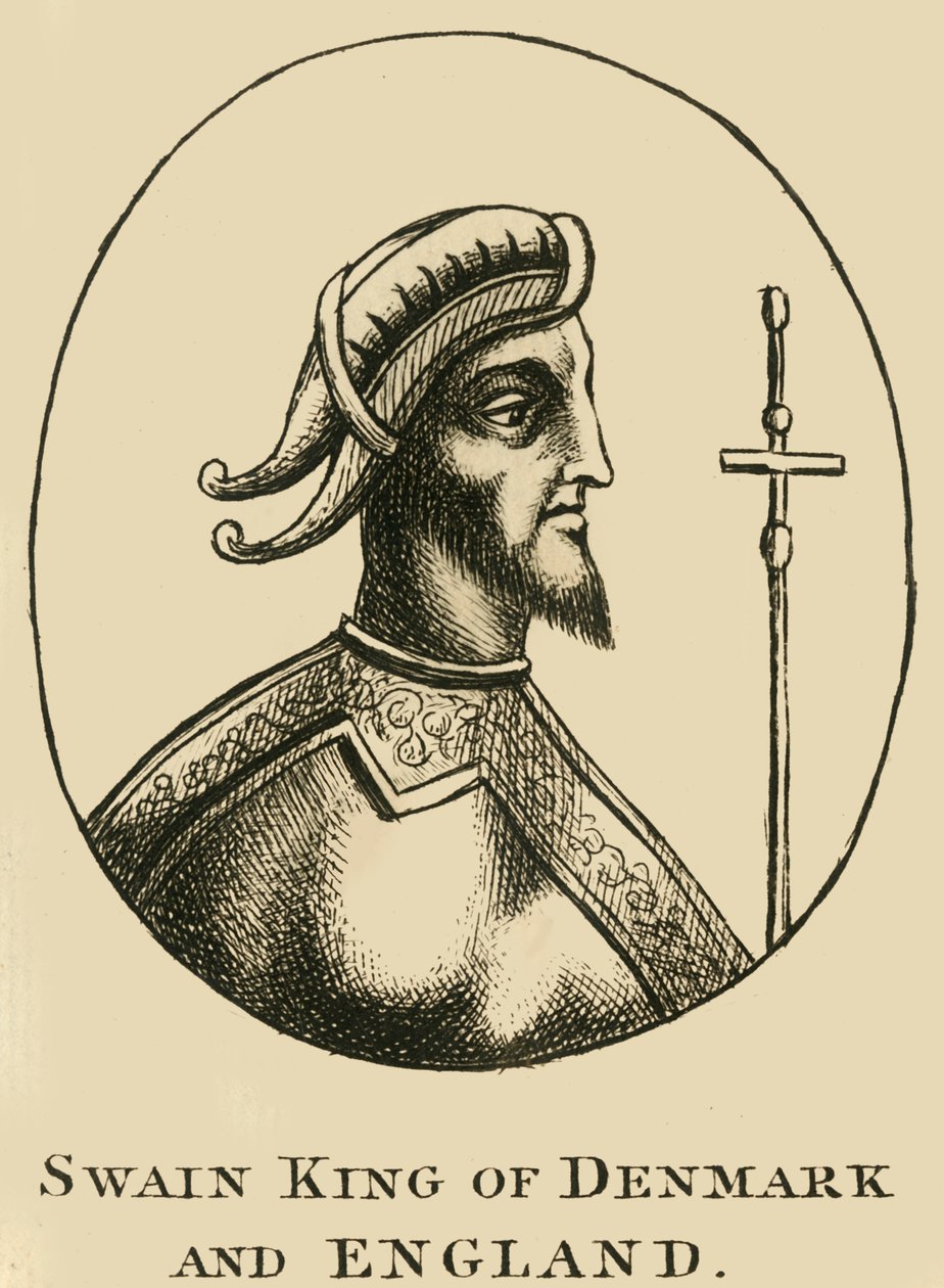 Swain Re di Danimarca e Inghilterra, XVIII secolo da Unbekannt