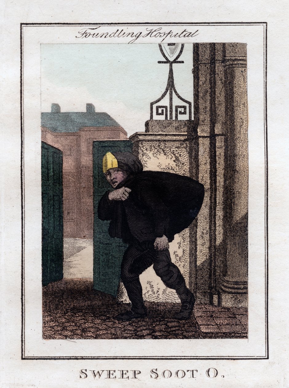 Spazzacamino O, Ospedale dei Trovatelli, Londra, 1805 da Unbekannt