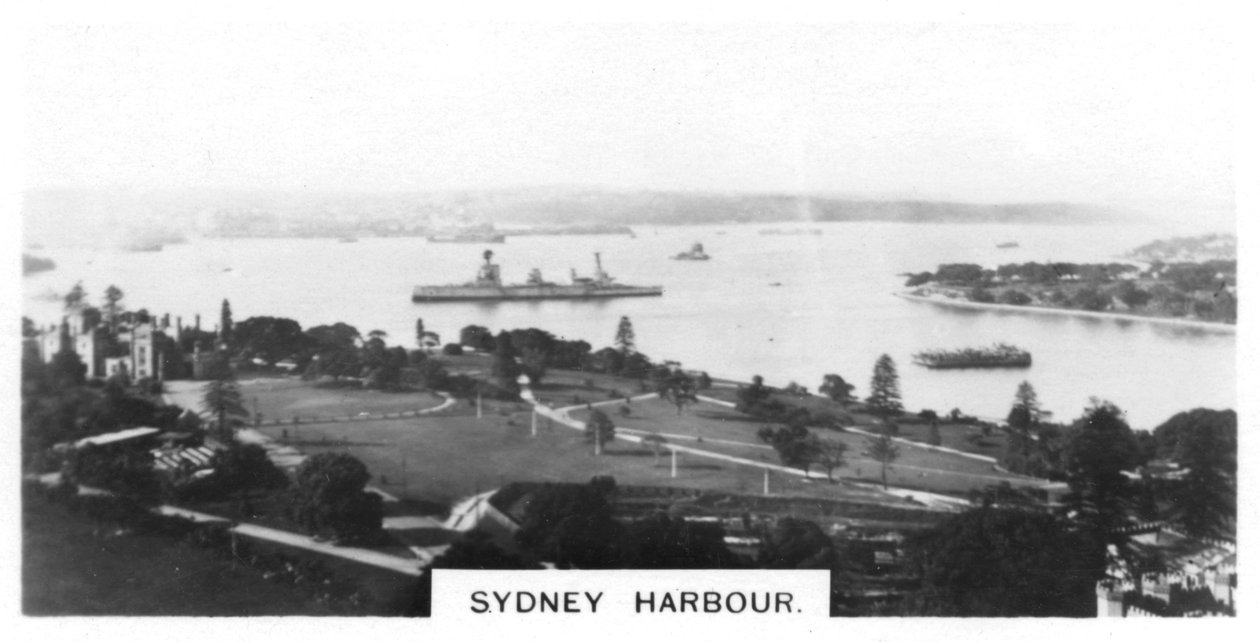 Porto di Sydney, Australia, 1928 da Unbekannt