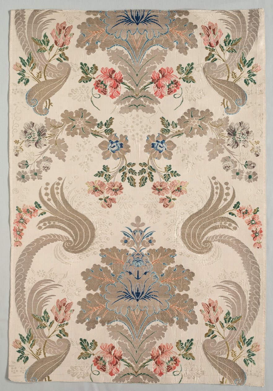 Taffetà, broccato, 1700-1750 da Unbekannt