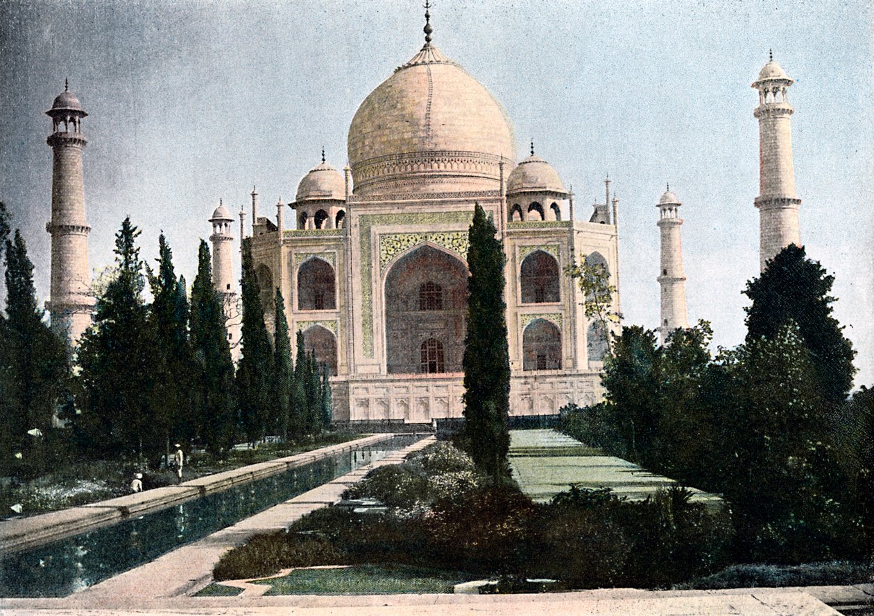 Taj Mahal, Agra, Uttar Pradesh, India, c1890 da Unbekannt