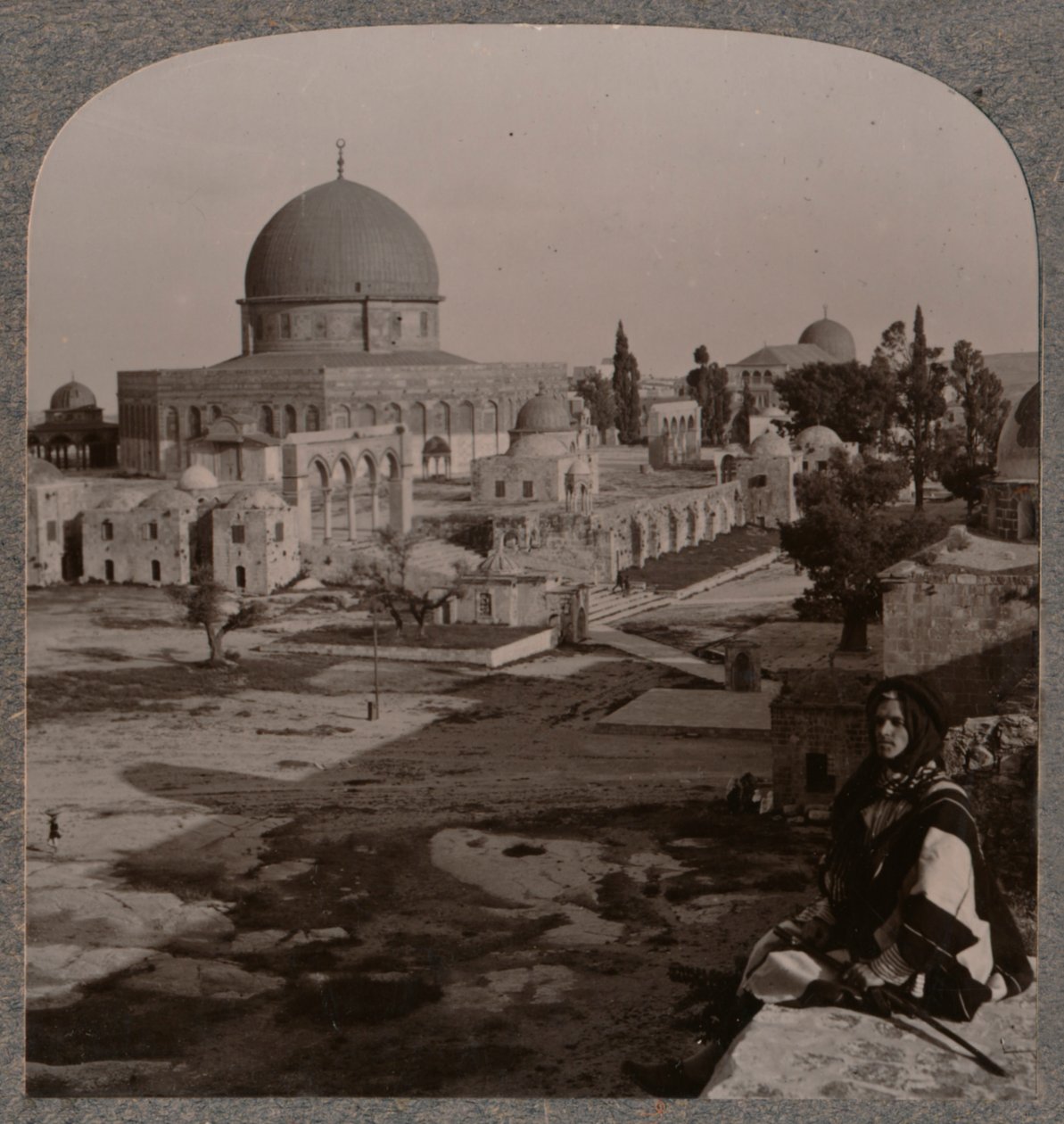 Recinto del tempio, Gerusalemme, c1900 da Unbekannt