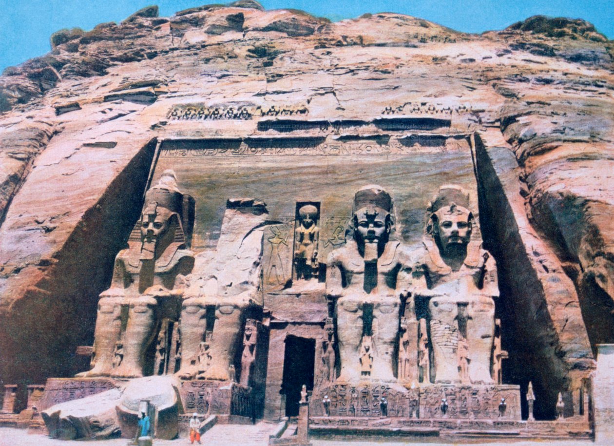 Tempio di Abu Simbel, Egitto, XX secolo da Unbekannt