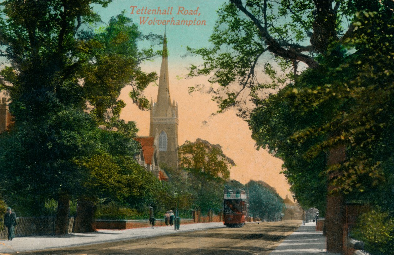 Tettenhall Road, Wolverhampton, c. 1905 da Unbekannt