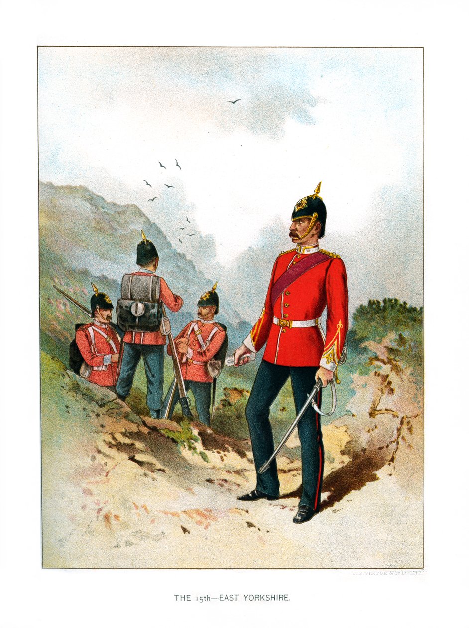 Il 15° East Yorkshire, c. 1890 da Unbekannt