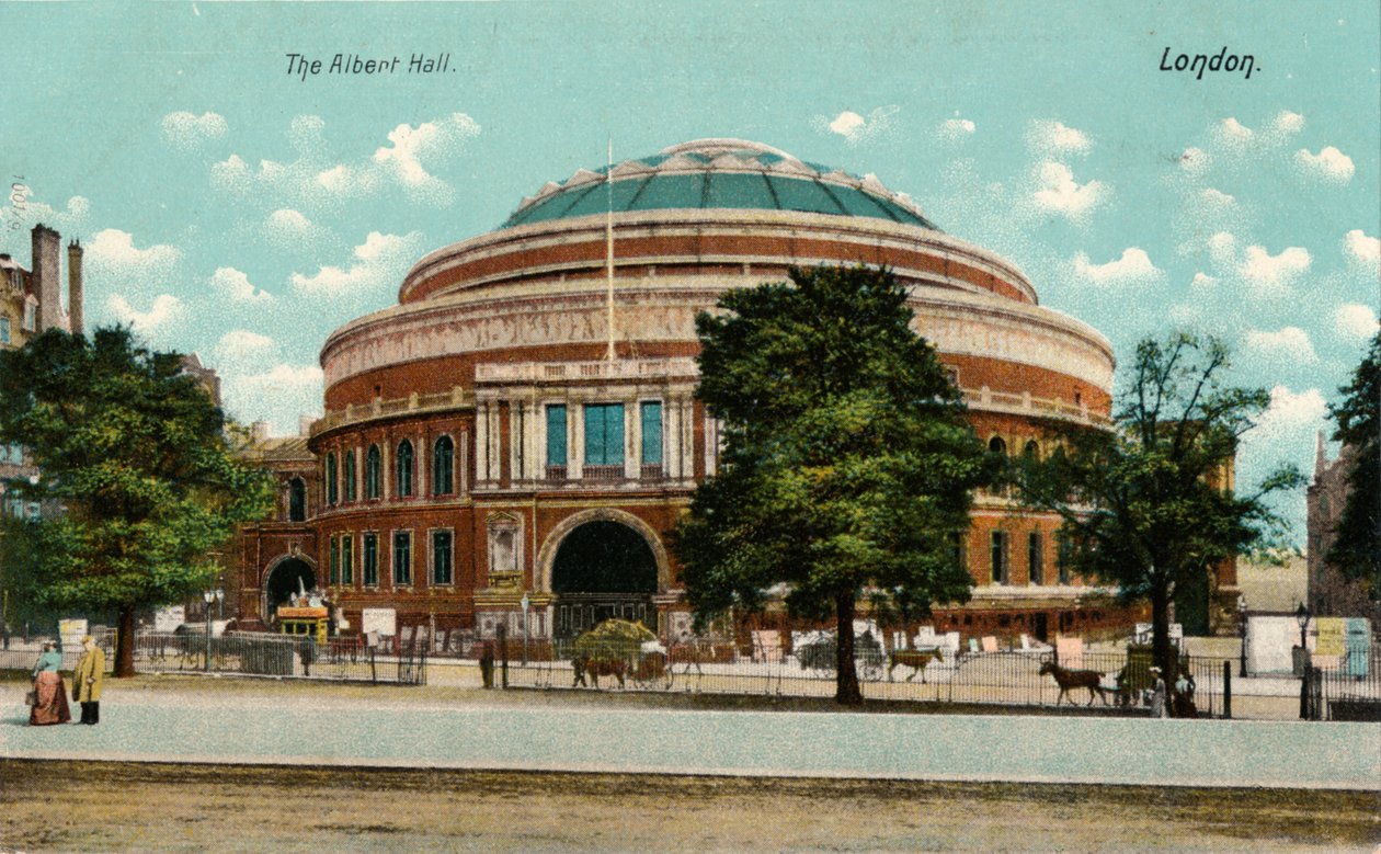 La Albert Hall, Londra, c1910 da Unbekannt