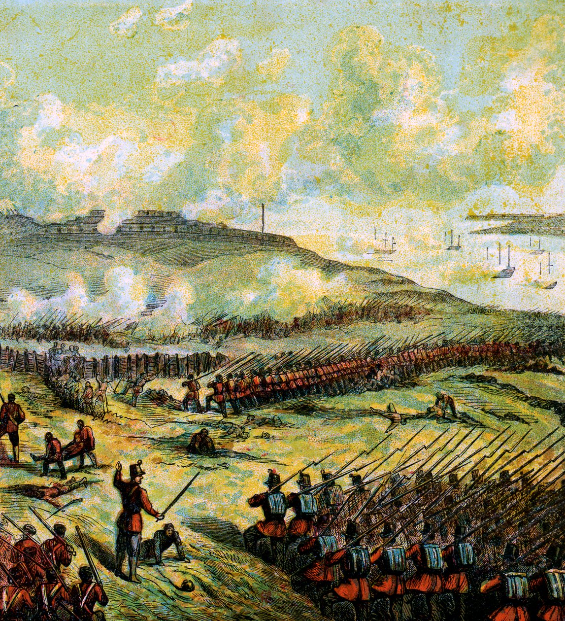 La battaglia di Inkerman da Unbekannt