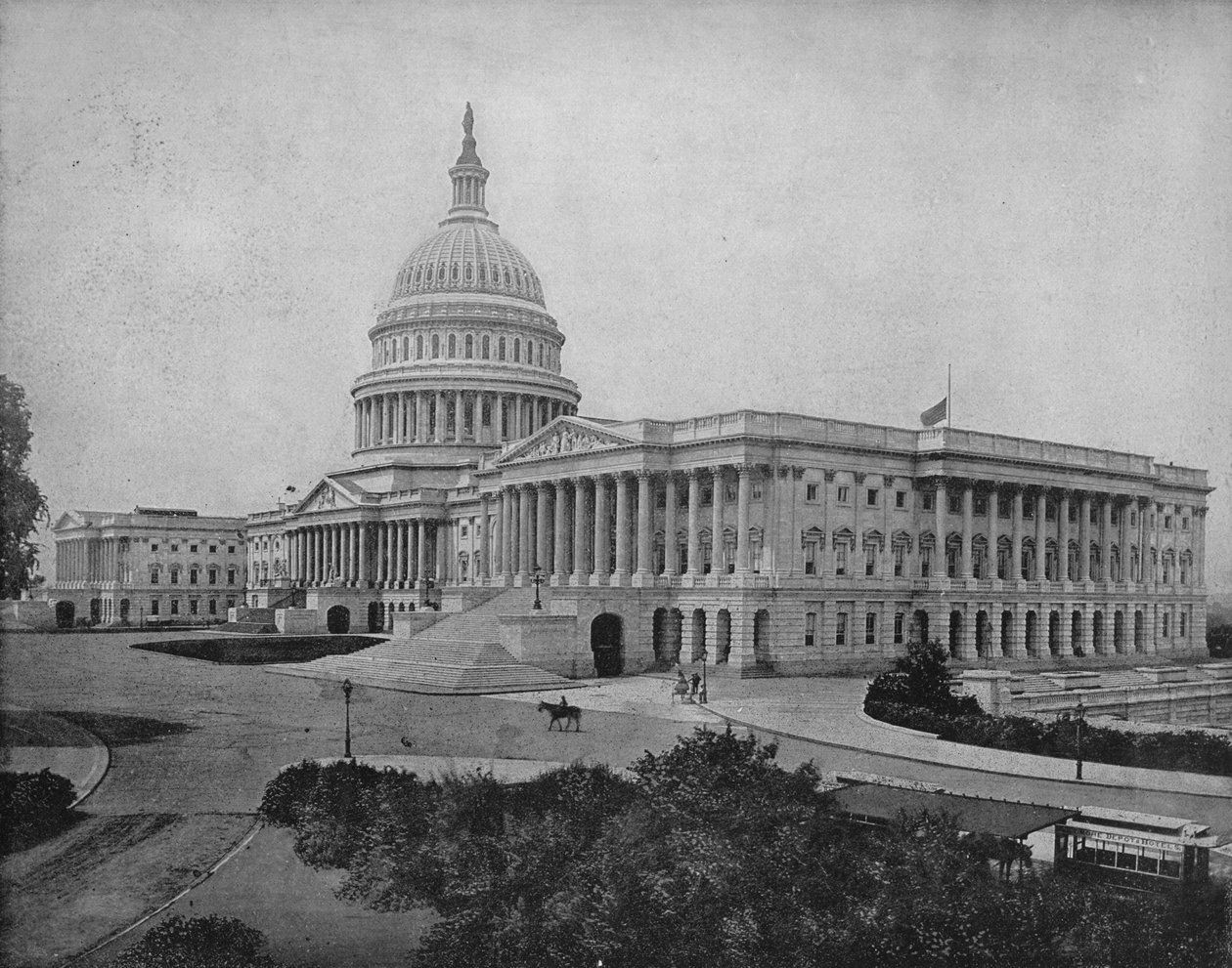 Il Campidoglio, Washington, c1897 da Unbekannt