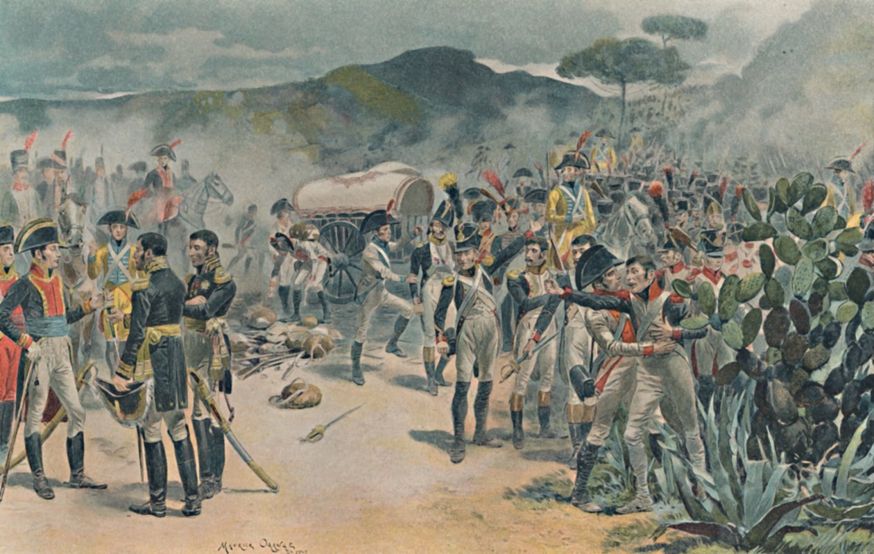 La Capitulation di Baylen, 1808, 1896 da Unbekannt