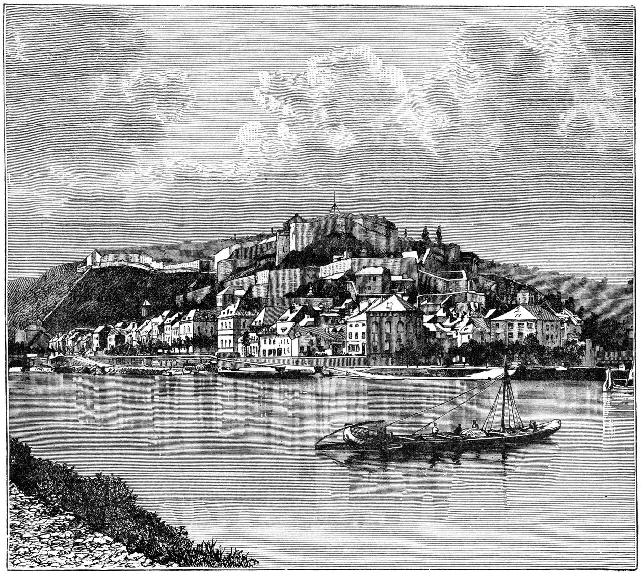 La cittadella di Namur, 1898 da Unbekannt