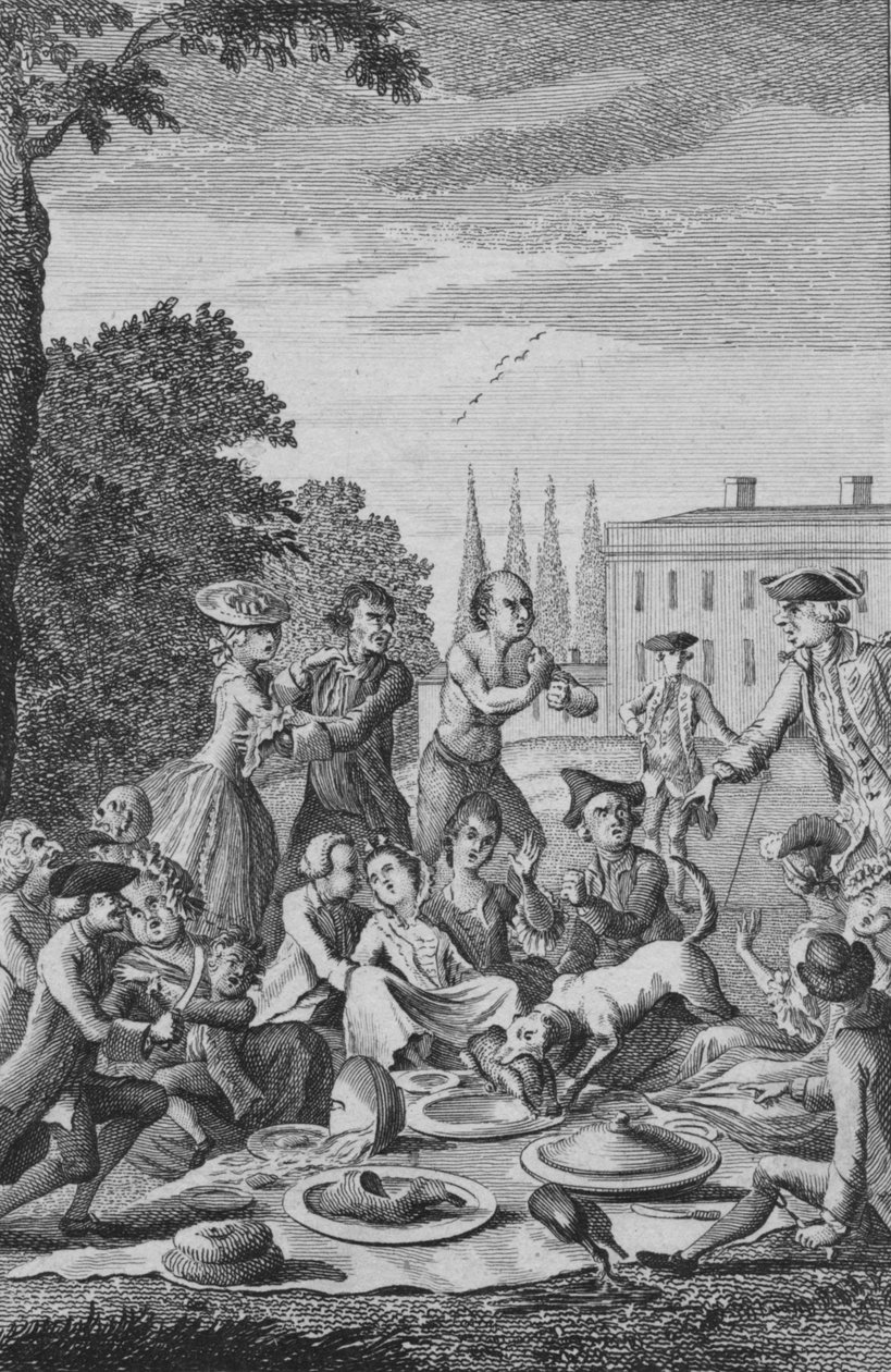 La Festa Campestre dei Cittadini, c1770 da Unbekannt