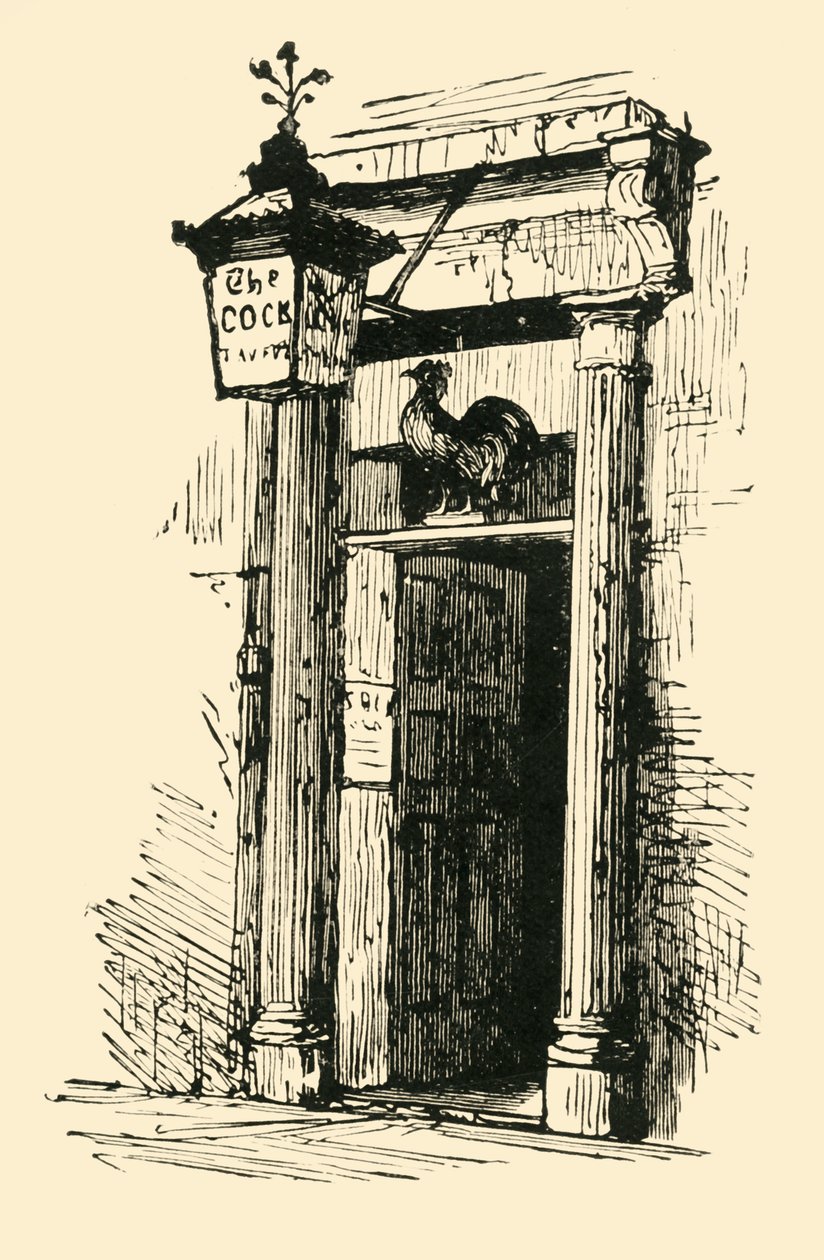La taverna del gallo, 1902 da Unbekannt