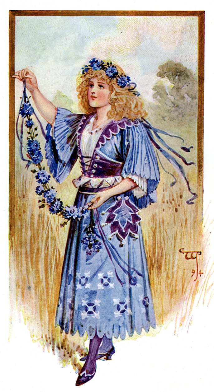 Il fiordaliso, 1899 da Unbekannt