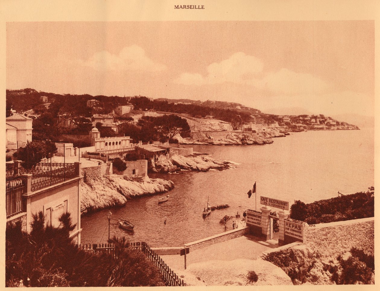 La Corniche, Marsiglia da Unbekannt