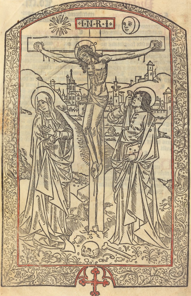 La Crocifissione, c. 1485 da Unbekannt