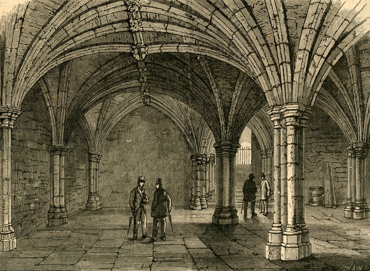 La Cripta della Guildhall, 1897 da Unbekannt