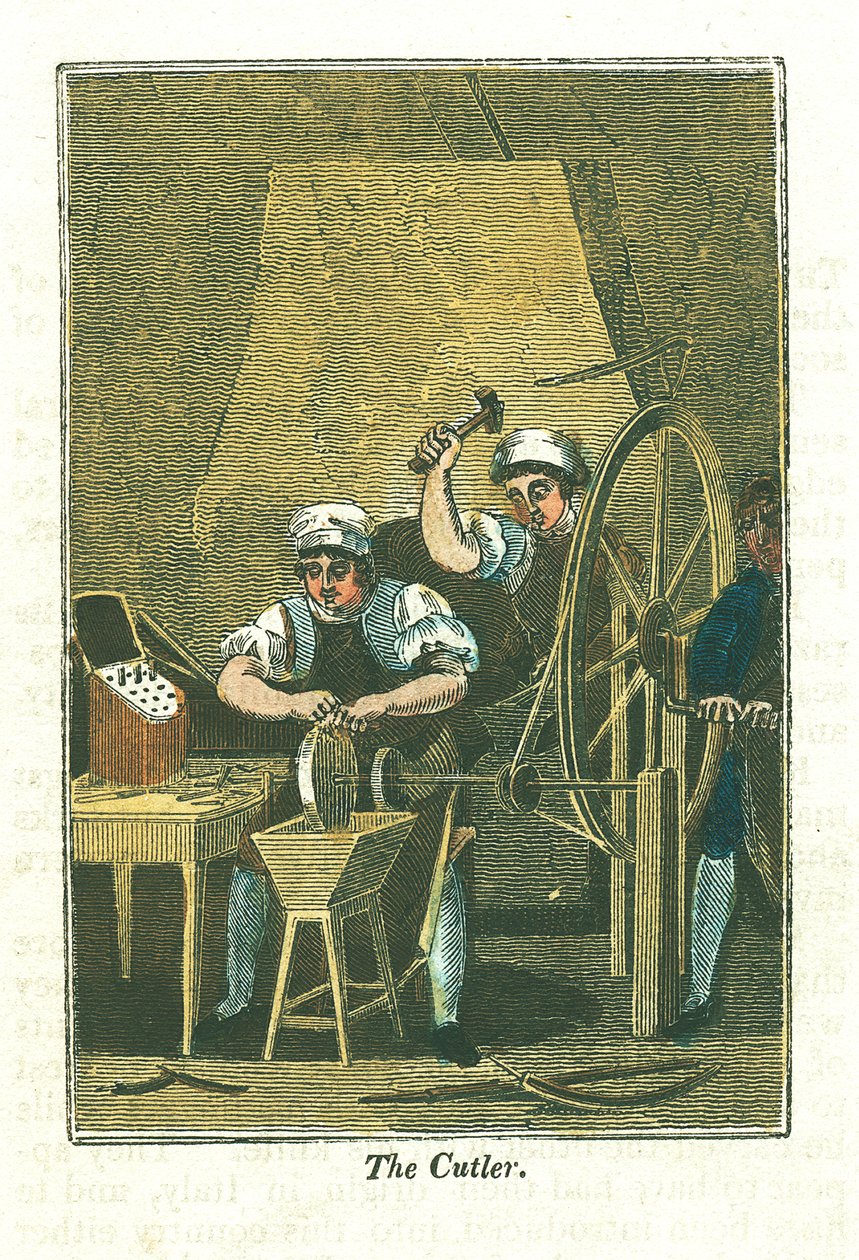 Il coltellinaio, 1823 da Unbekannt