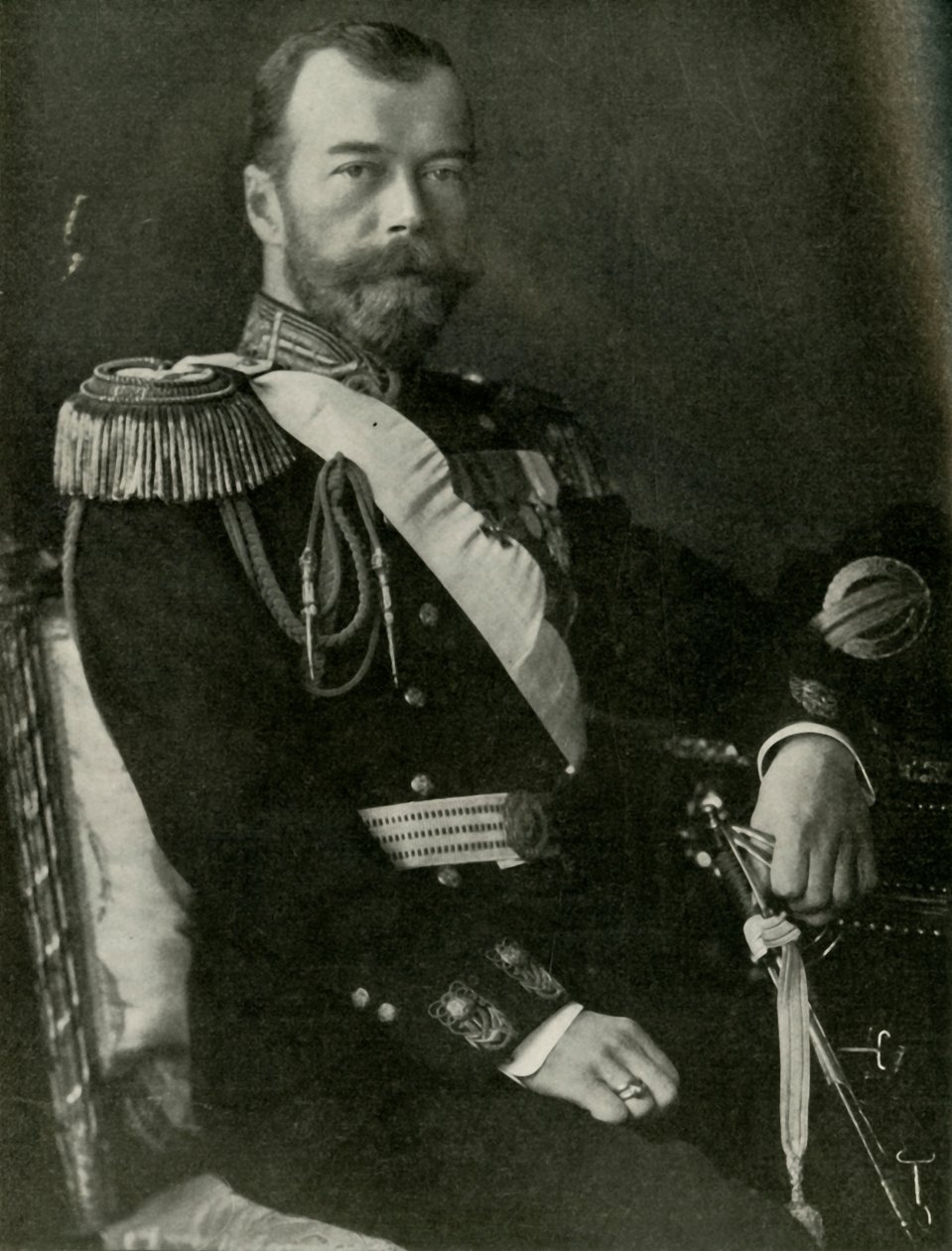 Lo Zar di Russia, anni 1910, 1919 da Unbekannt