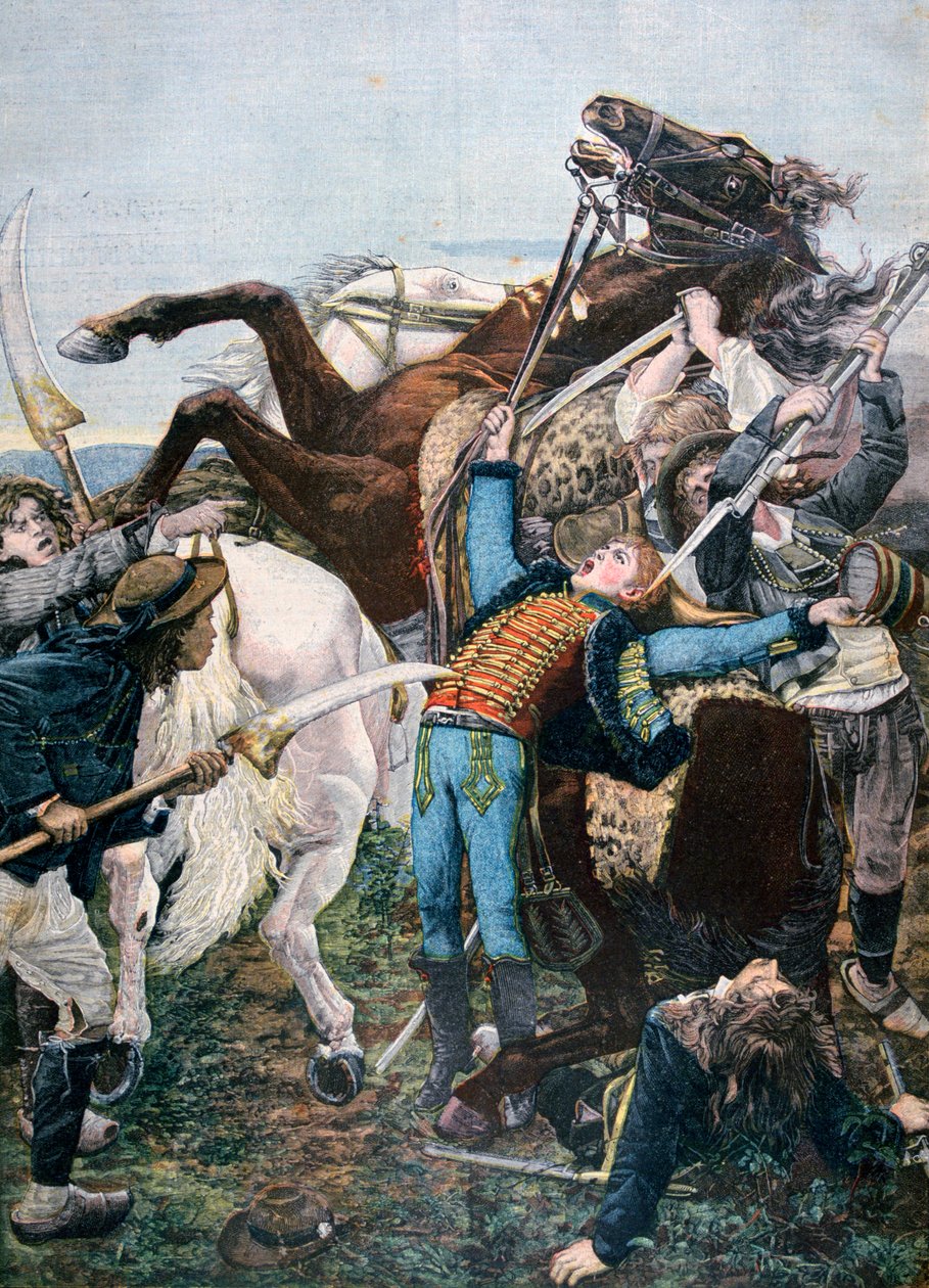 La morte di Bara, 1894 da Unbekannt