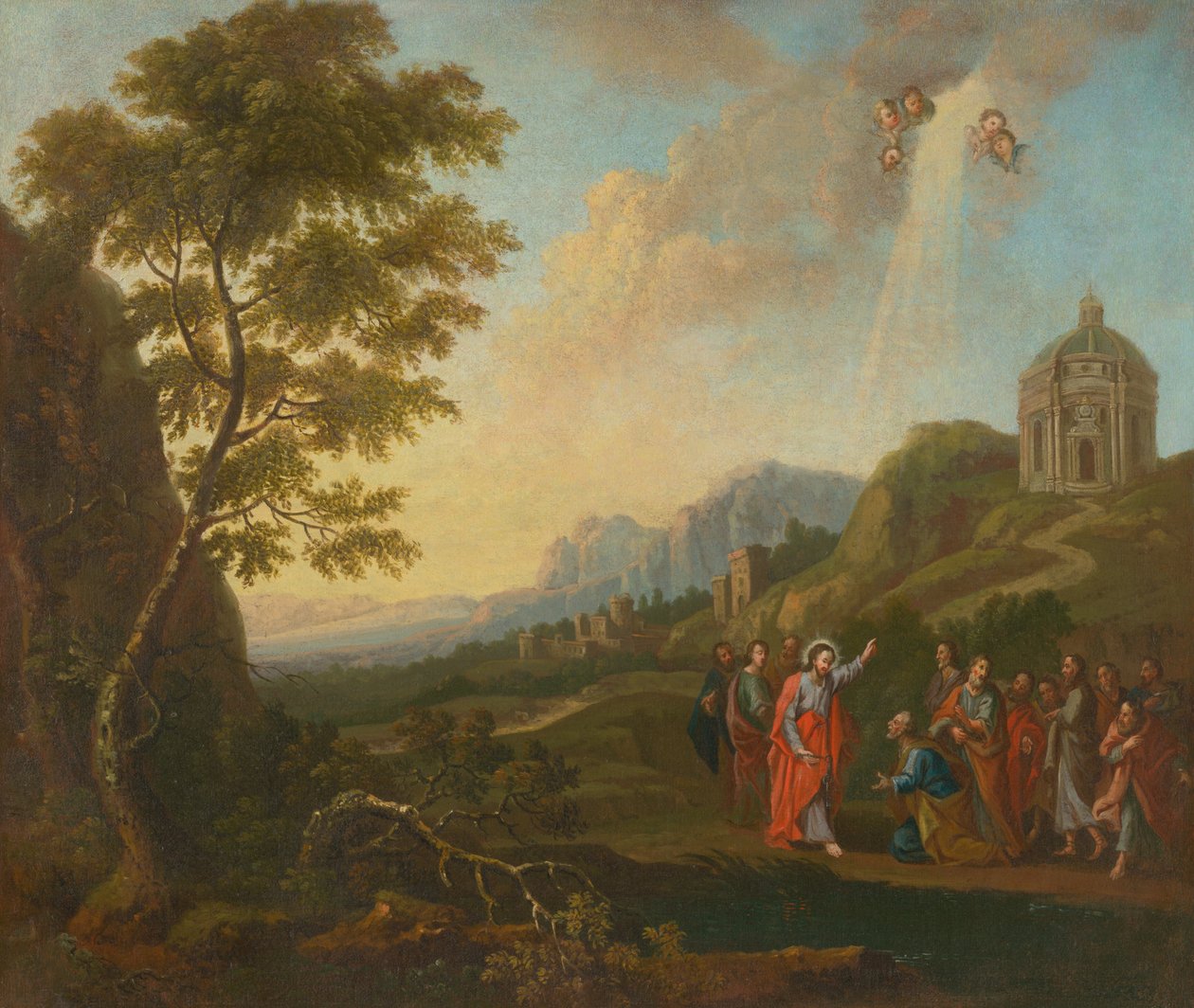 La consegna delle chiavi a Pietro da Unbekannt