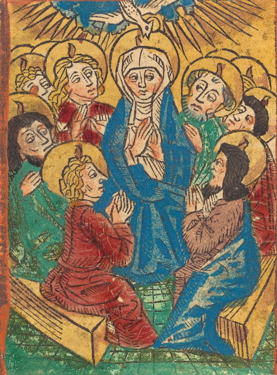 La discesa dello Spirito Santo da Unbekannt