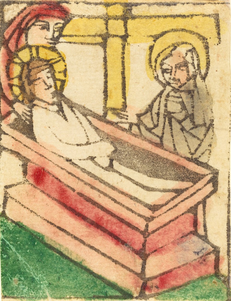 La sepoltura, 1425-1450 da Unbekannt