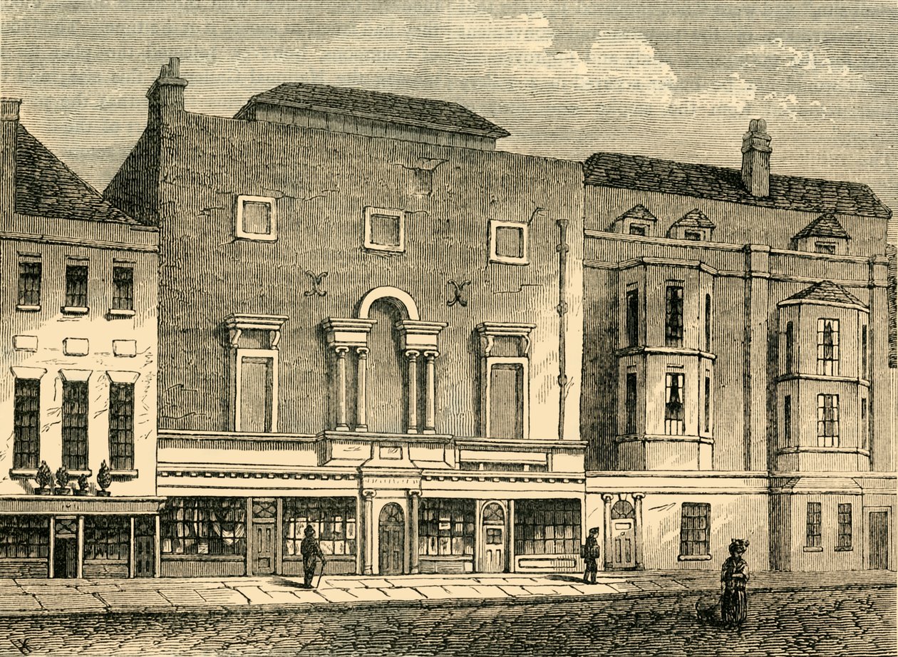 La prima Royal Academy, circa 1740, 1881 da Unbekannt