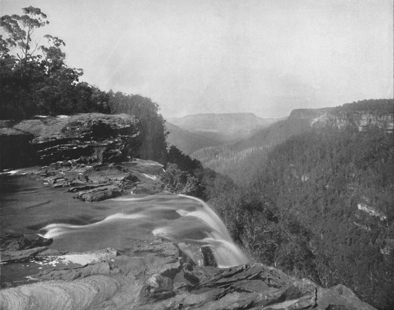 Le cascate di Fitzroy da Unbekannt