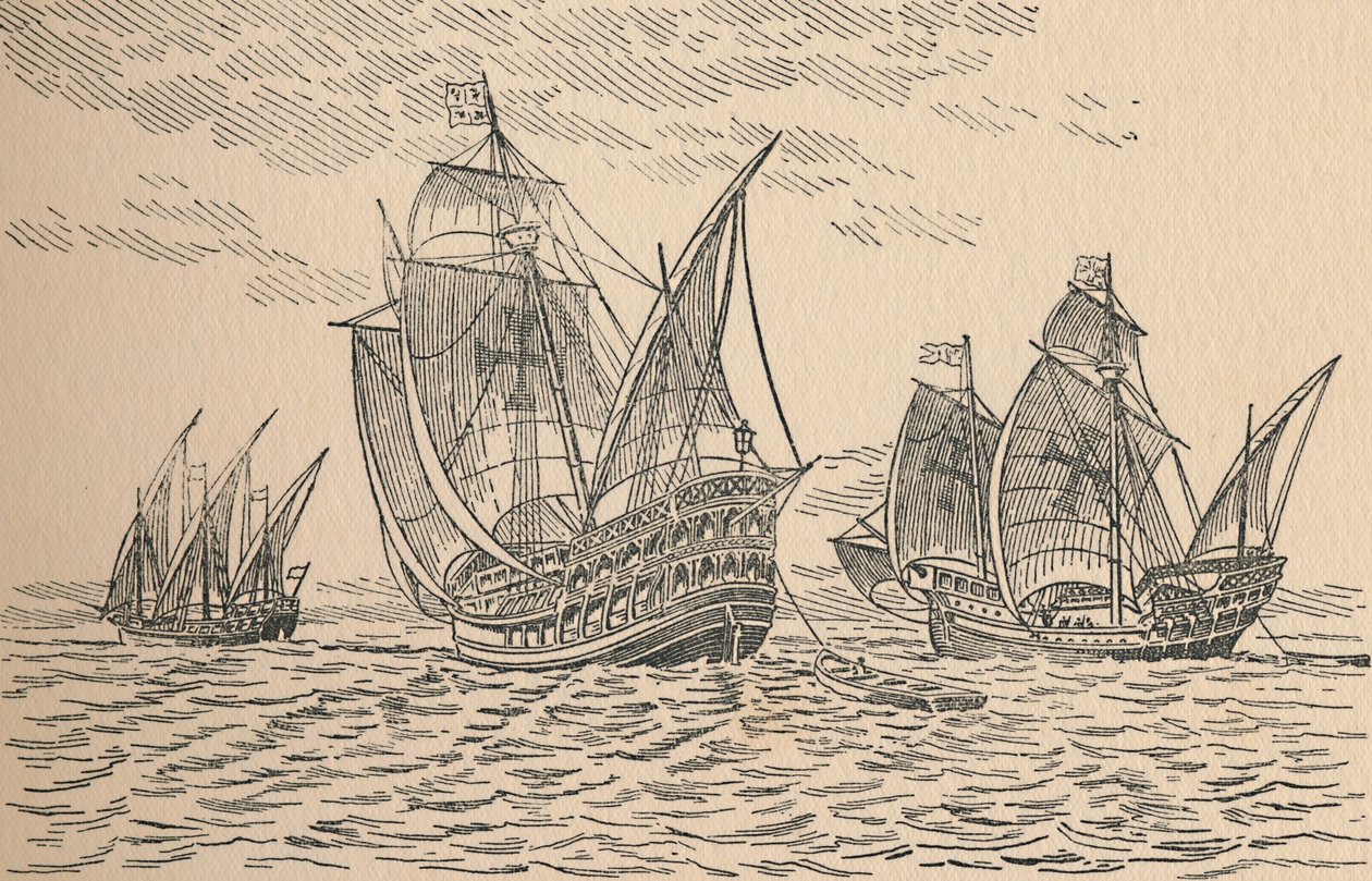 La Flotta di Colombo, 1916 da Unbekannt