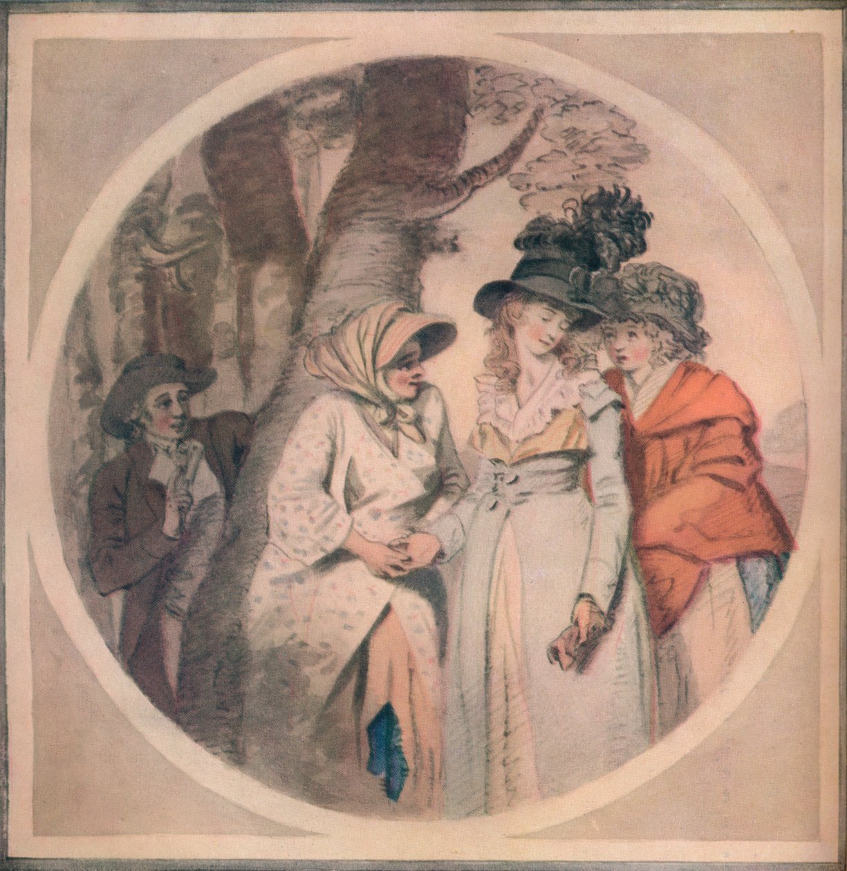 La chiromante, 1911 da Unbekannt