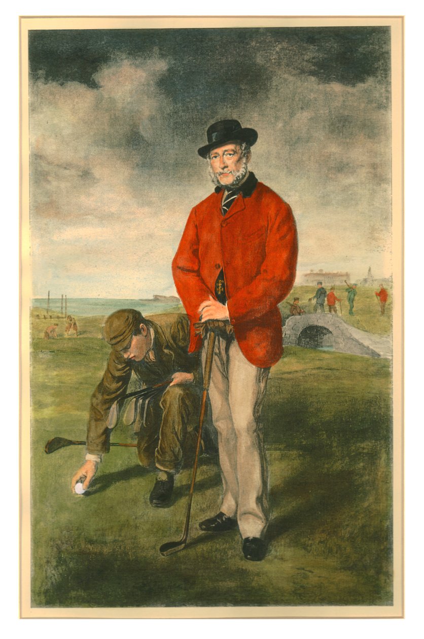 Il golfista, XIX secolo da Unbekannt