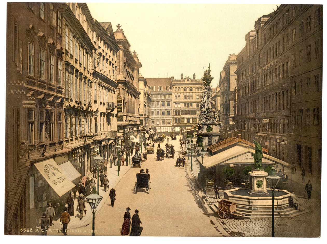 Il Graben, Vienna da Unbekannt