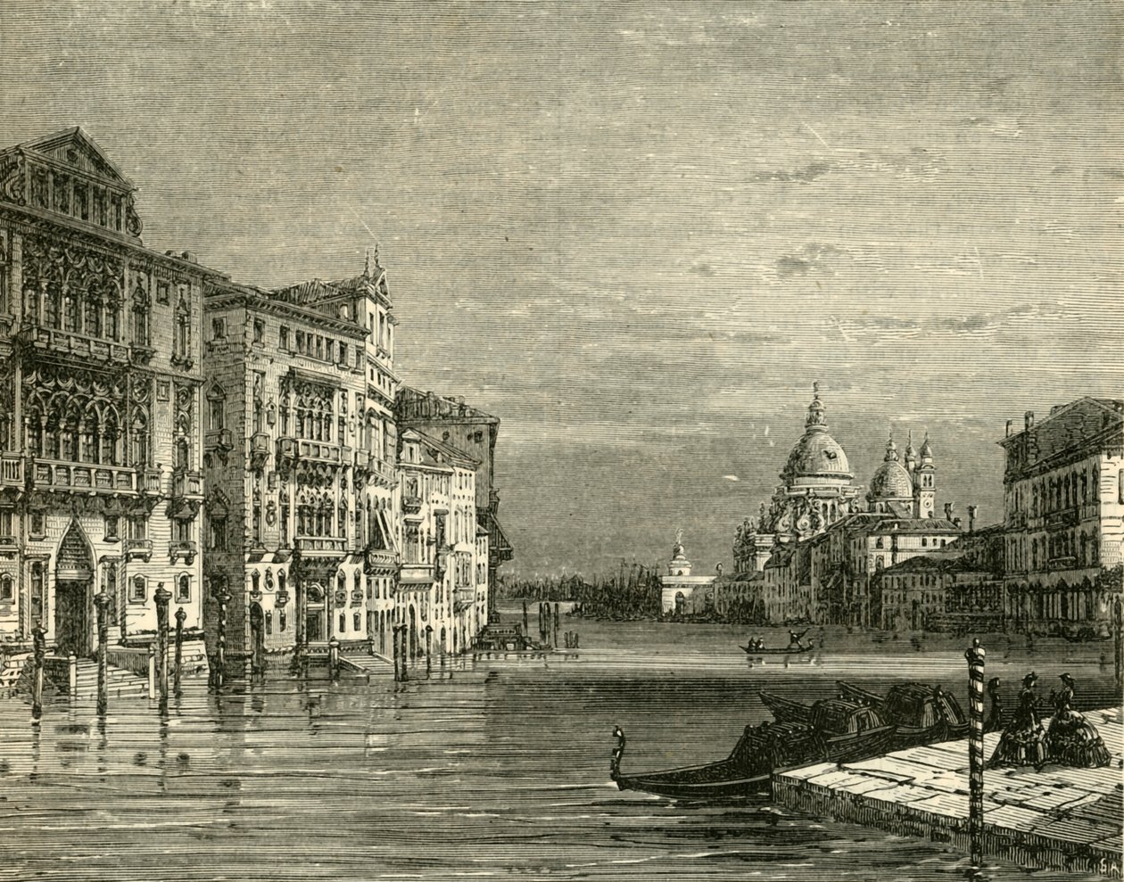 Il Canal Grande, Venezia, 1890 da Unbekannt