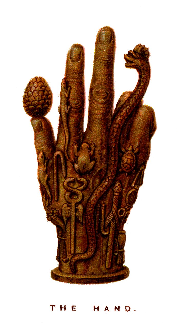 La mano, 1923 da Unbekannt