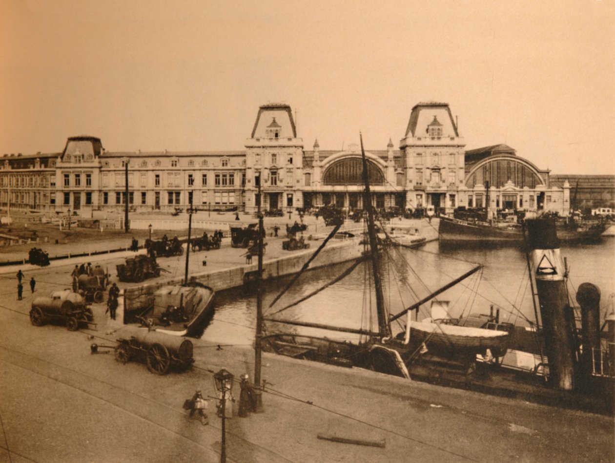 La stazione del porto, c1928 da Unbekannt