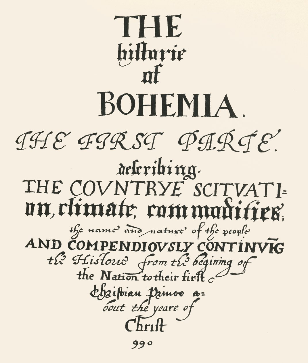 La storia della Boemia da Unbekannt
