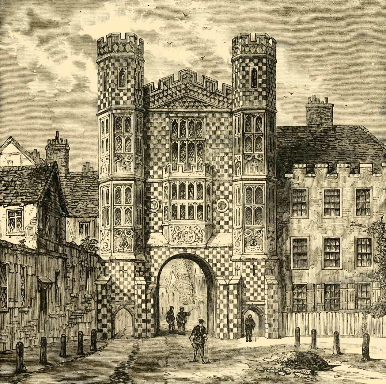 Il Gateway di Holbein, Whitehall da Unbekannt