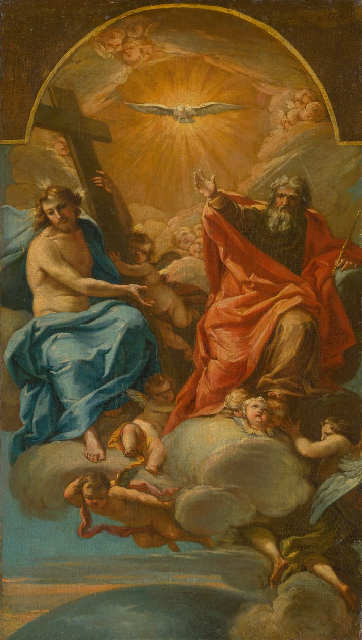 La Santissima Trinità da Unbekannt