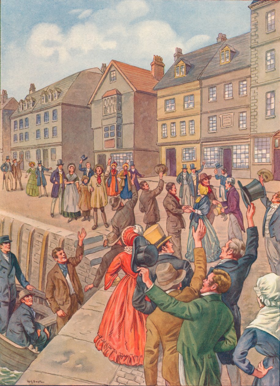 Il Ritorno a Casa, 1838, 1934 da Unbekannt