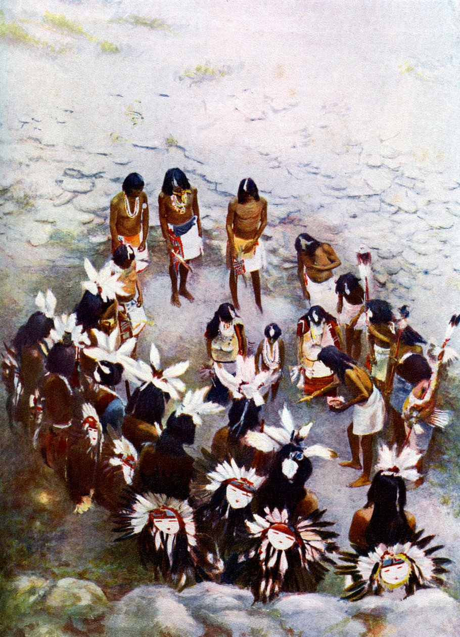 La cerimonia del flauto Hopi da Unbekannt