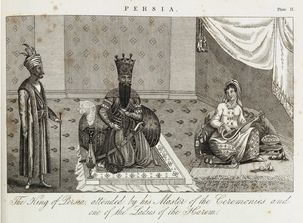 Il Re di Persia, c.1810-1829 da Unbekannt