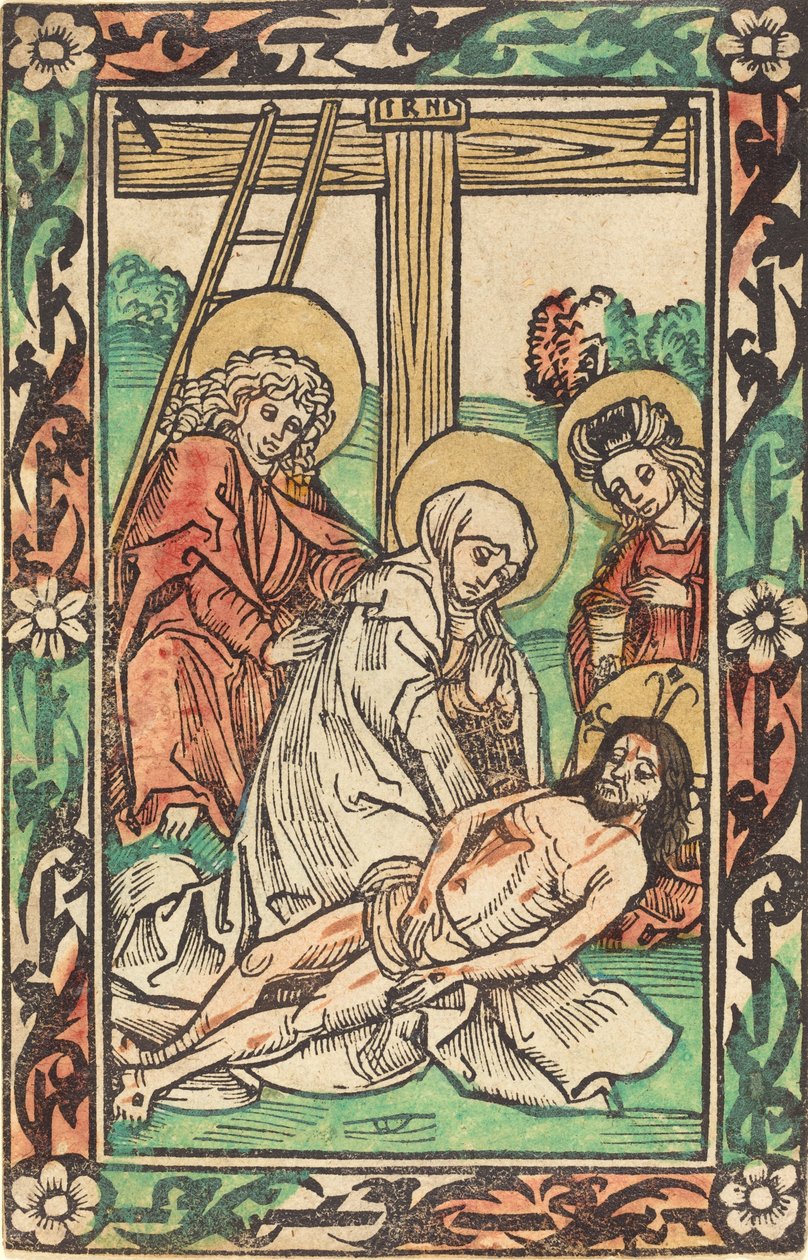 Il compianto, c. 1480-1500 da Unbekannt