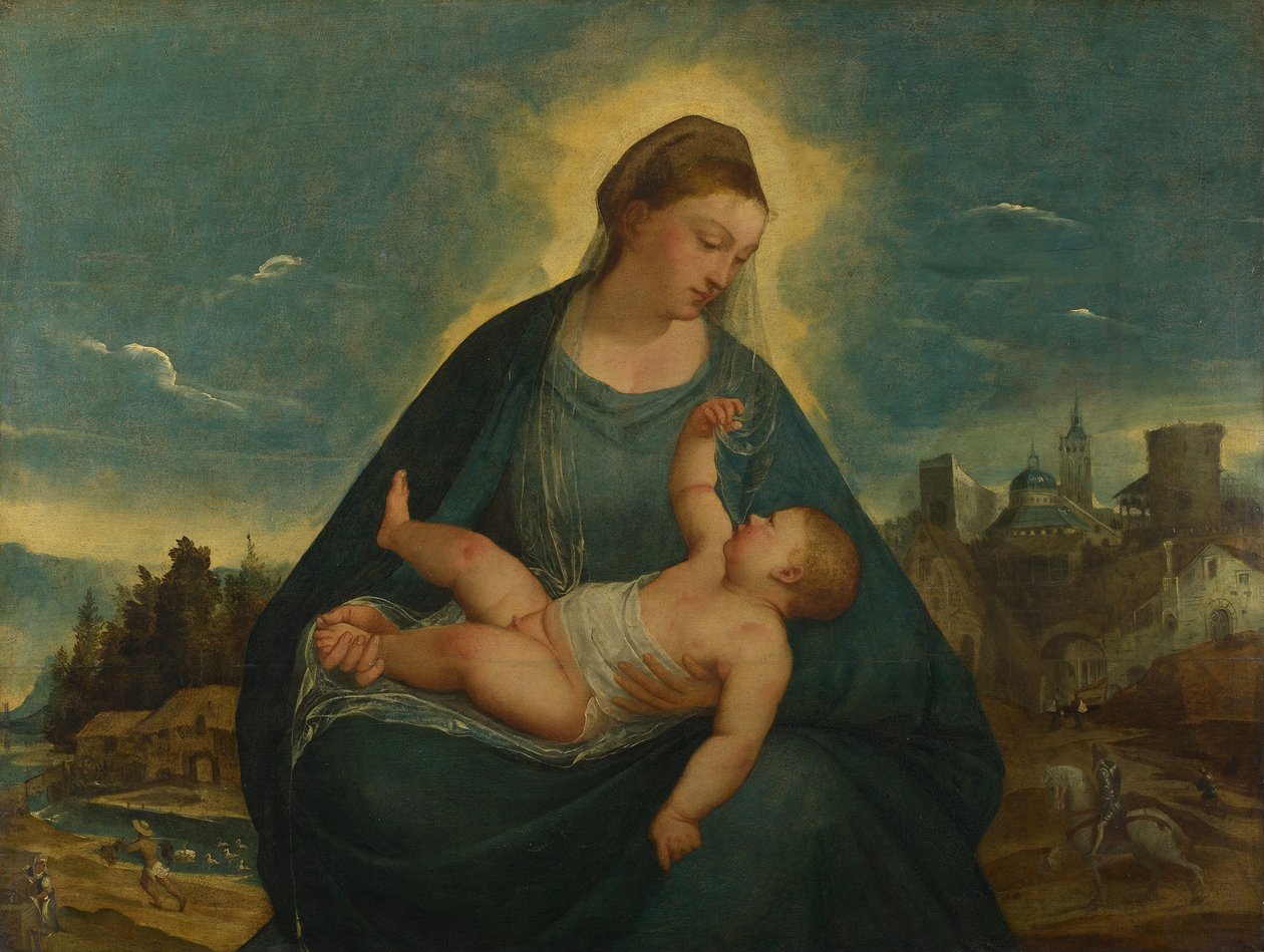 La Madonna col Bambino da Unbekannt