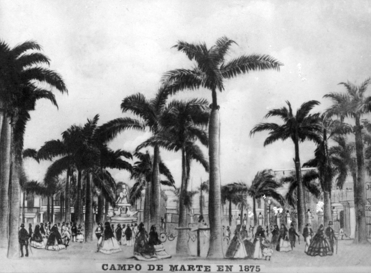 Il Campo di Marte, 1875 da Unbekannt