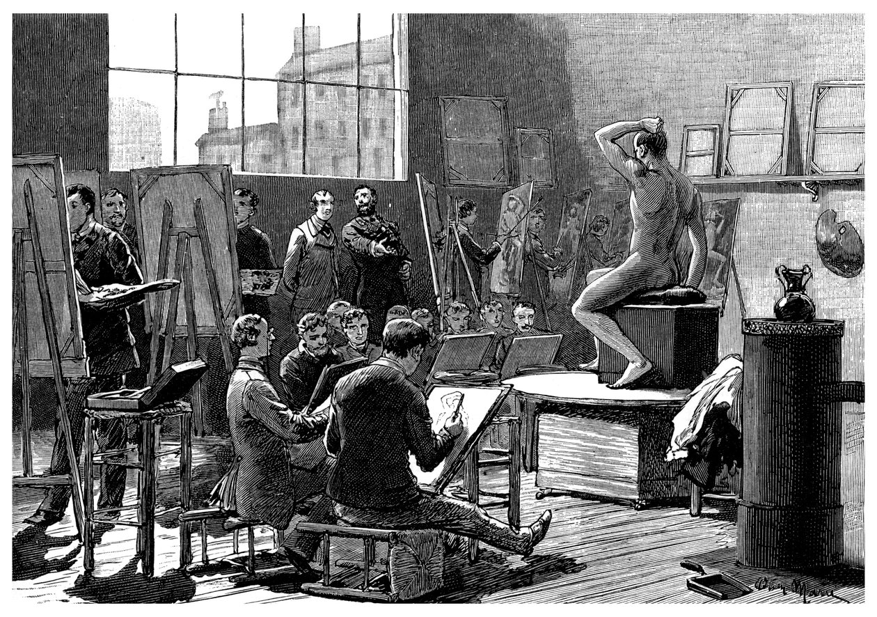 Il Modello, 1882 da Unbekannt