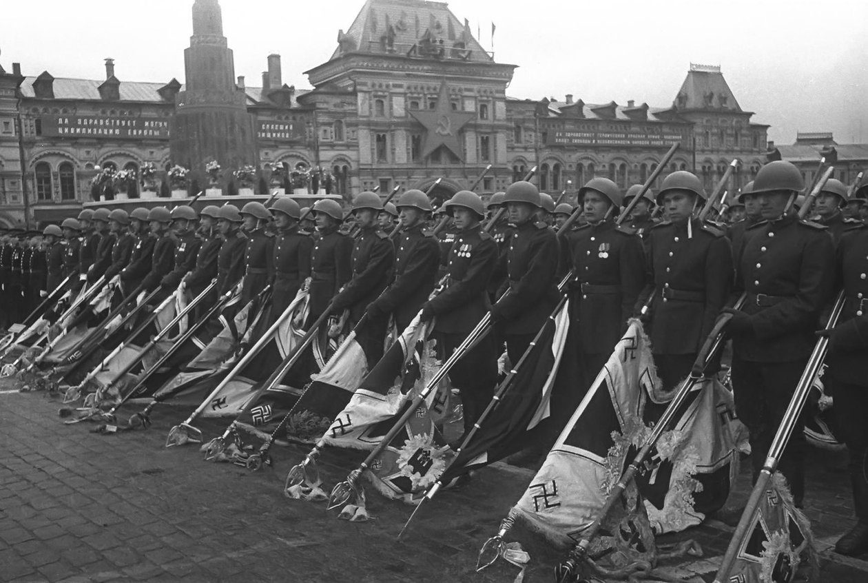 La parata della vittoria di Mosca, 24 giugno 1945 da Unbekannt