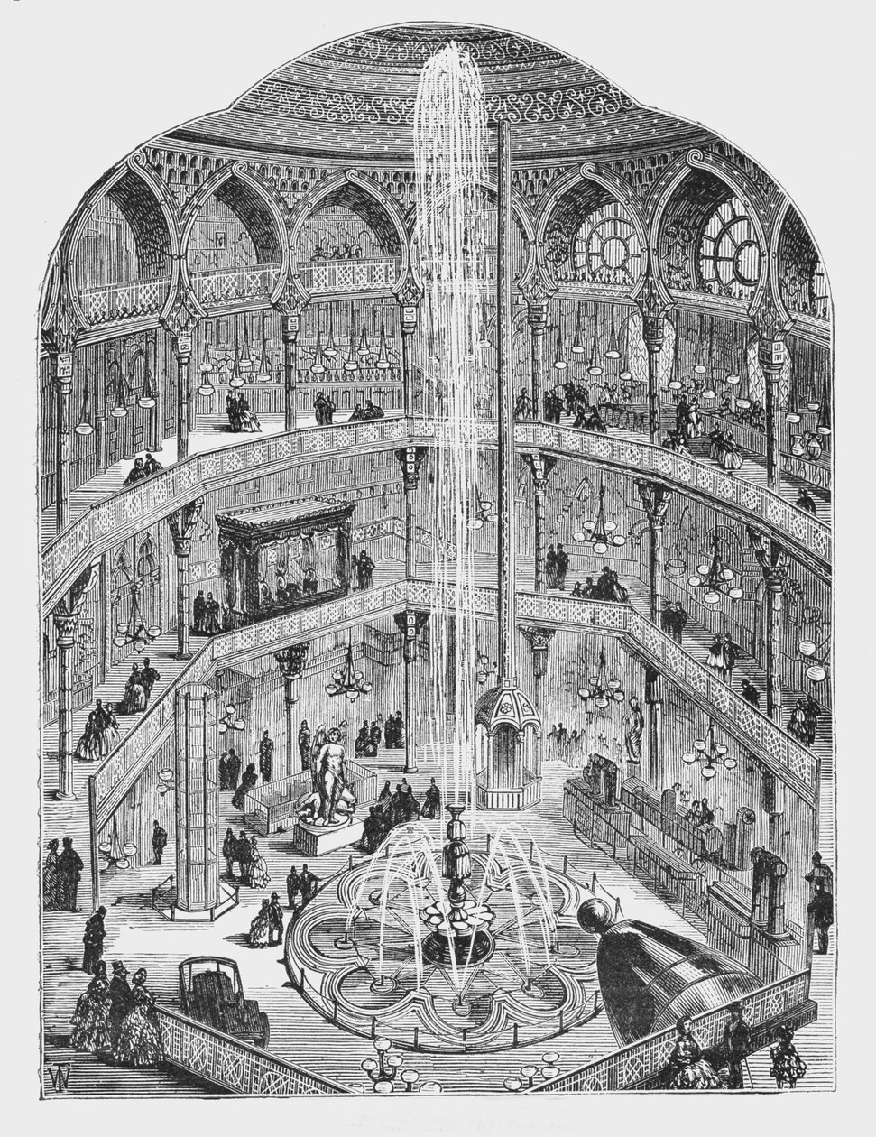 Il Panopticon, 1854-1897 da Unbekannt