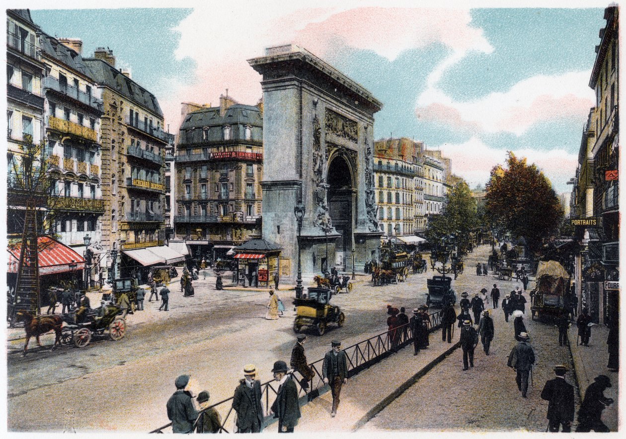 La Porta Saint Denis, Parigi da Unbekannt