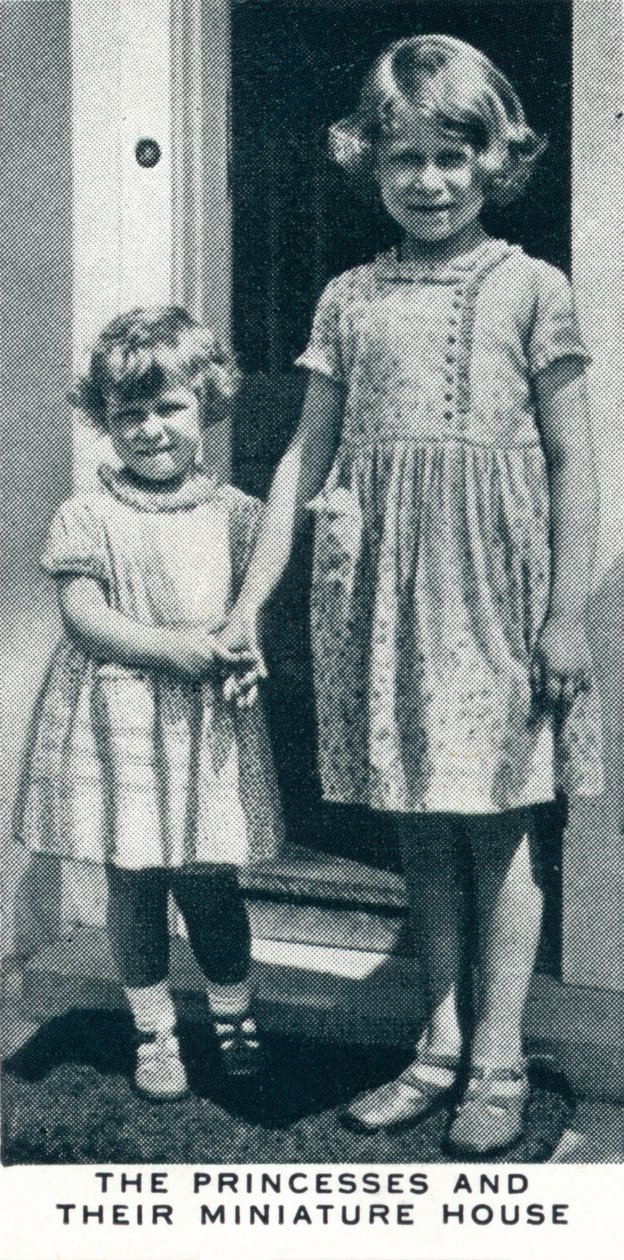 Le principesse e la loro casa in miniatura da Unbekannt